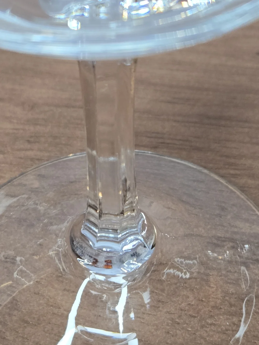 Vintage Lenox Moonspun Etched Platinum Rim Crystal Set Of 4 Wine Glasses 7